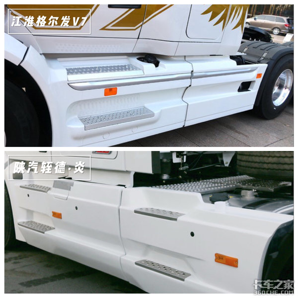 国内“最美”长头车对比,江淮格尔发V7和陕汽轾德?炎你选谁?