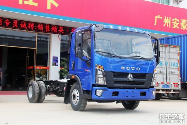 搭载潍柴23nq动力图解howo统帅小金牛