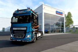 既雷诺之后达夫新款牵引车谍照曝出 这个外观和谁有点像?