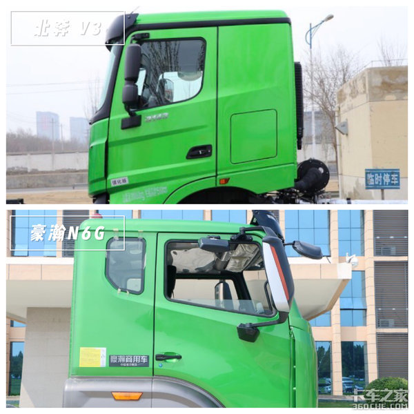 前四后八自卸车，颠覆以往“大块头”印象 北奔V3对比豪瀚N6G