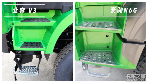 前四后八自卸车，颠覆以往“大块头”印象 北奔V3对比豪瀚N6G