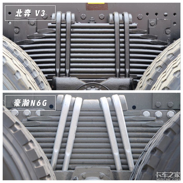前四后八自卸车，颠覆以往“大块头”印象 北奔V3对比豪瀚N6G