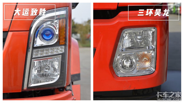 提升桥小三轴对比 大运致胜对比三环昊龙