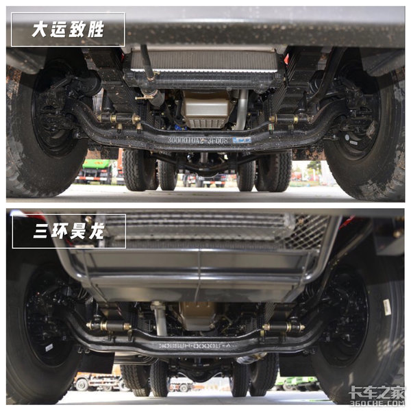 提升桥小三轴对比 大运致胜对比三环昊龙