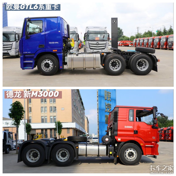 砂石平顶运输车:欧曼GTL和德龙新M3000选谁?