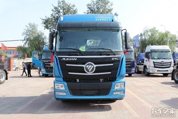 拉煤倒短也能开自动挡重卡 福田欧曼GTL经典再续