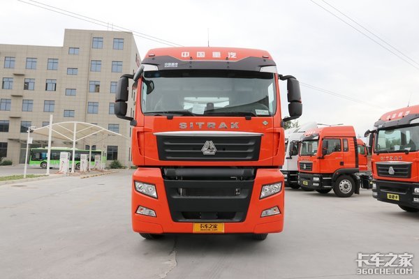汕德卡燃气牵引车 闫师傅的赚钱好帮手