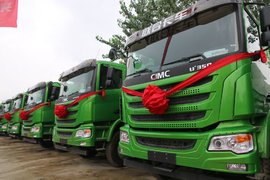 助力江城武汉 联合卡车新型城市渣土车交车仪式圆满成功