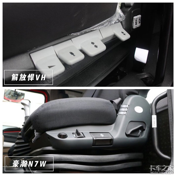 青岛解放悍VH对比重汽豪瀚N7W你选谁？