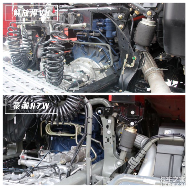 青岛解放悍VH对比重汽豪瀚N7W你选谁？