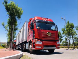 前五月冷藏车市场 解放J6P领航版名列前茅