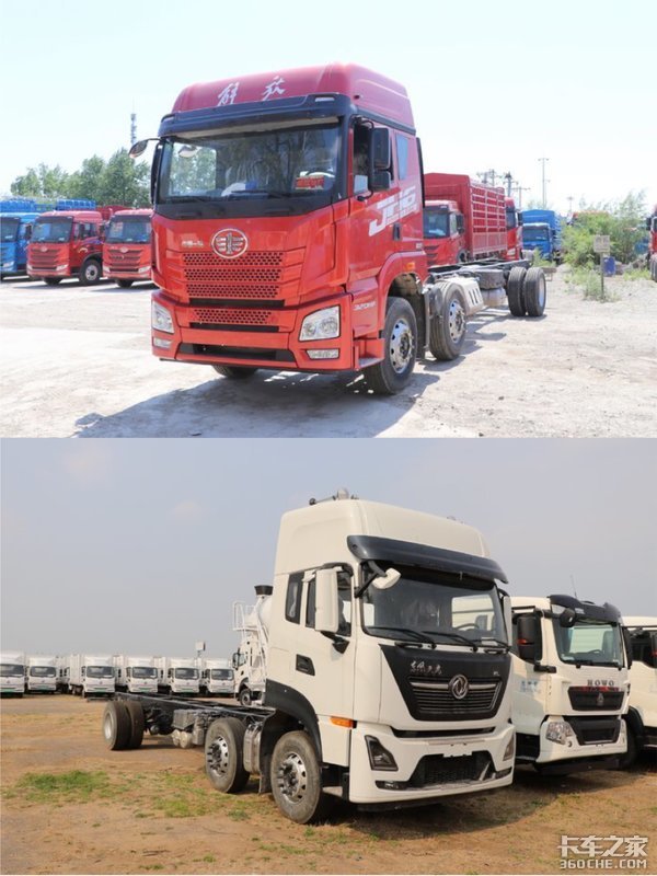 6x2冷链车型 解放JH6和天龙KL你选谁？