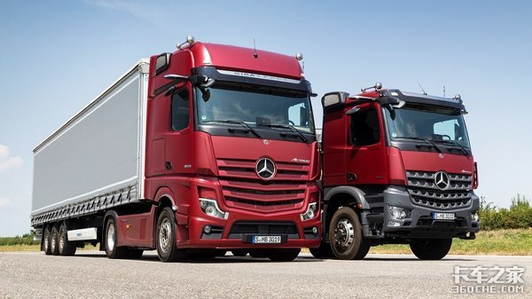 舒适、安全再升级 奔驰发布全新ACTROS-L系列车型