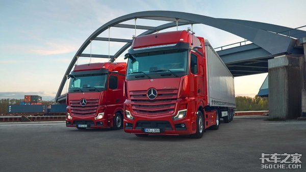 舒适、安全再升级 奔驰发布全新ACTROS-L系列车型