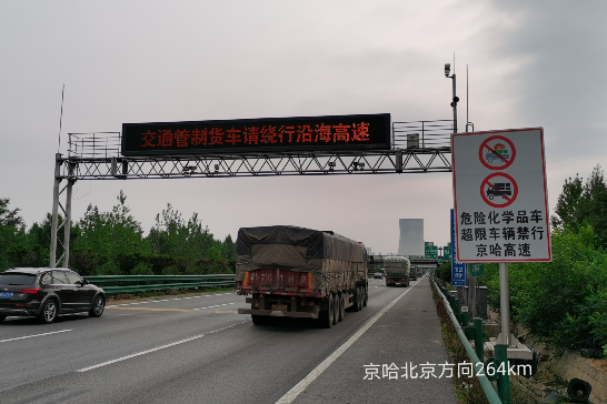 7月1日至8月31日 这些车辆禁行京哈高速