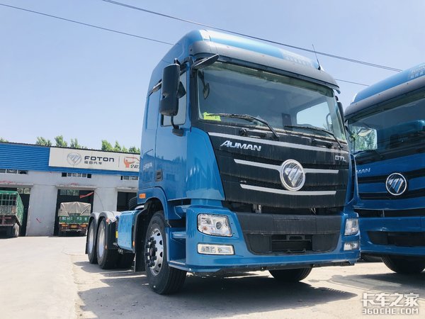 国六福康470动力 拓宽式卧铺很贴心 欧曼GTL配货很实用