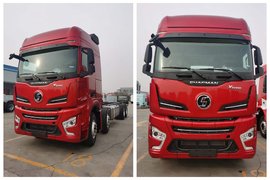 陕汽X6000 8x4载货车曝光 配560马力潍柴机 AMT变速箱