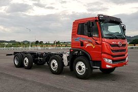 装载260马力玉柴机 解放8X2自卸车要来了