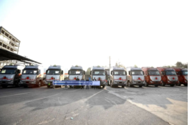 创虎国六危化品车型批量交付 用户安心之选！