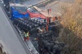 黄石高架桥坍塌事故牵动人心 事故原因有多番猜想 静等官方调查结果