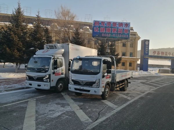 -36℃！东风福瑞卡国六车型冬季标定试验圆满成功图片