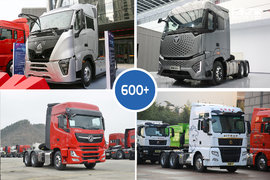 全是600马力的怪兽! 这几款牵引车你了解吗? 全部装配AMT