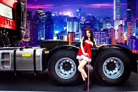 开车不累了：盘点卡车展上的那些驾驶员鼓励师