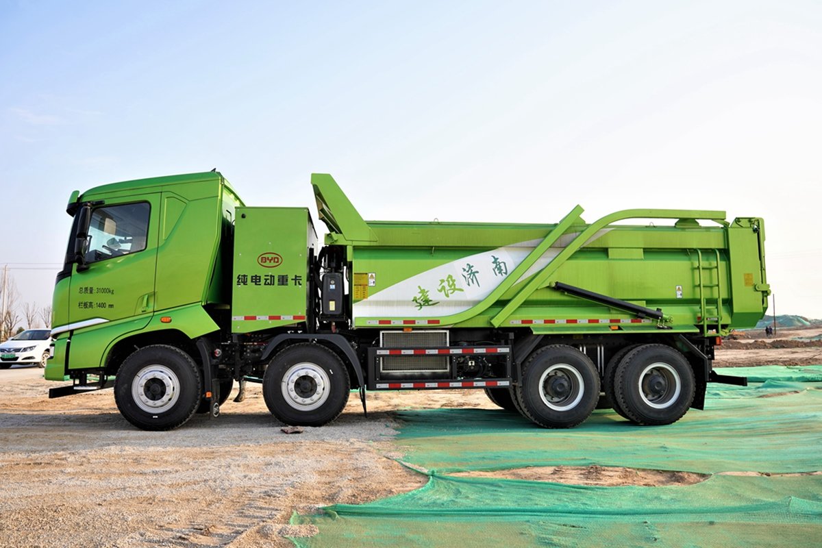 530马力纯电自卸车速览全新比亚迪t31图片列表