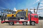 基建加速度 运输选格尔发挖掘机运输车