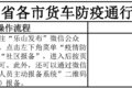 四川部分区域货运车辆进出政策要求汇总