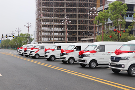 江西上饶经开区批量选用远程汽车轻商车型奖励优秀企业