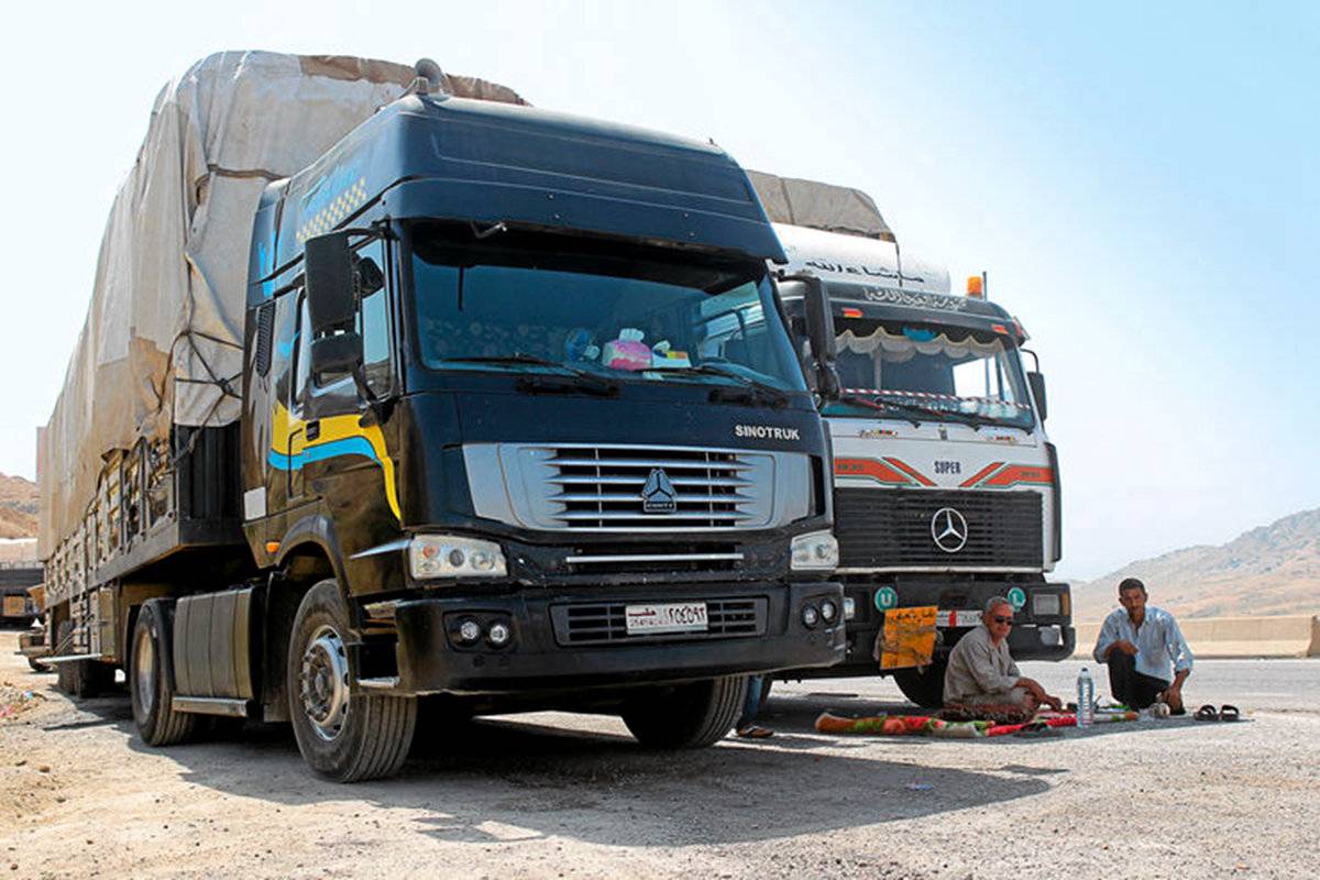 超载、堵车、战争！ 黎巴嫩开卡车是什么体验？ 拉70吨只是起步！