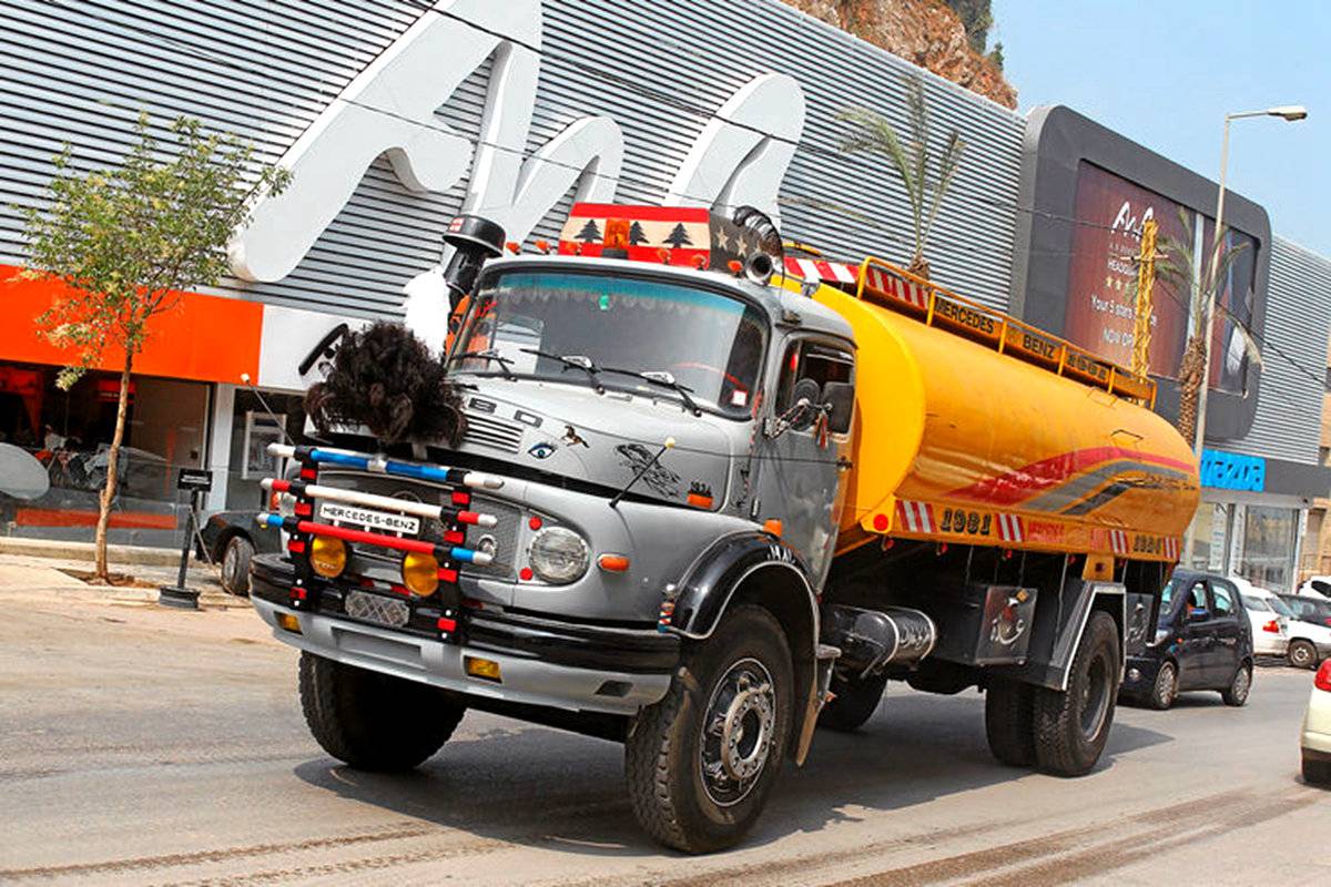 超载、堵车、战争！ 黎巴嫩开卡车是什么体验？ 拉70吨只是起步！