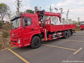 市场新宠总重25吨前二后六提升桥随车吊