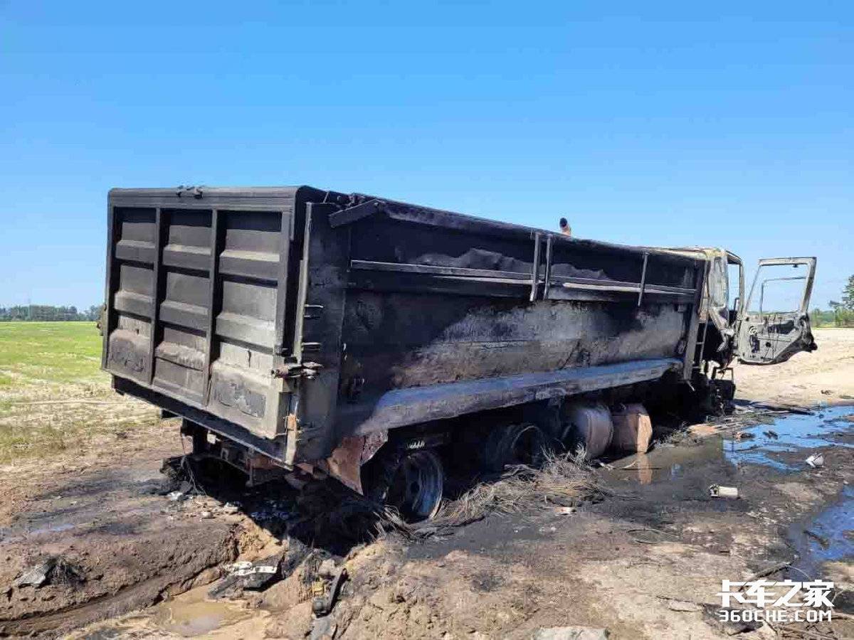 出门遇地雷捡条命 乌克兰卡车司机实在太难了