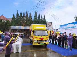 江淮1卡新能1号批量交付蚂蚁搬家 助力行业绿色发展