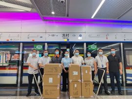 地铁拉货抢生意?广州18号线成功利用空闲时段跑物流
