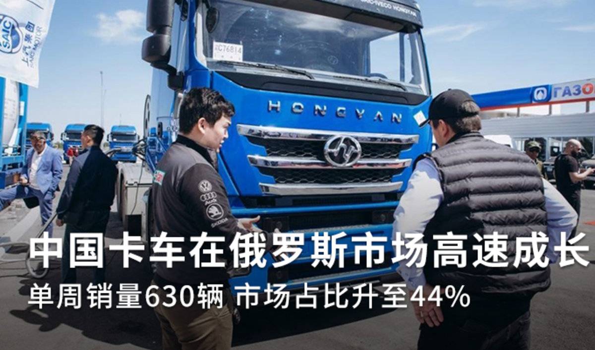 预言成真 中国卡车在俄罗斯高速成长！