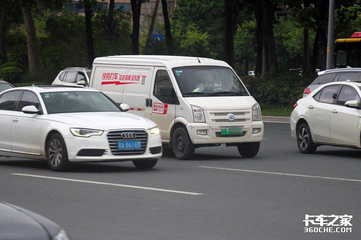 路拍广州新能源货车 哪个品牌的最常见?