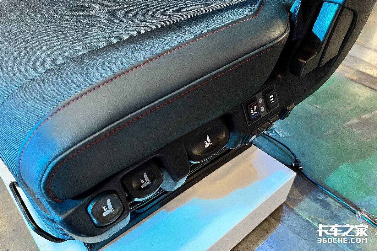 卡车座椅'天花板'  伊思灵4大新品抢先看 电动调节、旋转功能全都有