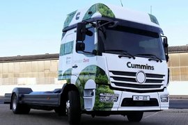 零碳排！康明斯搭载B6.7H氢内燃机概念卡车将亮相IAA
