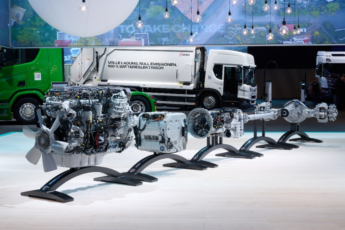 斯堪尼亚携14款车型亮相IAA 推动重型运输“净零”排放