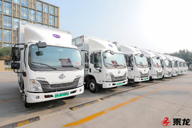 首次交车200台 货厢容积20.3m3 东风柳汽圆通强强联合的效果1+1>2