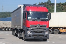 25.2L/100km 国产奔驰重卡油耗值得期待