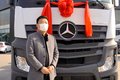 山东首台国产奔驰!26.3L油耗让卡友惊喜