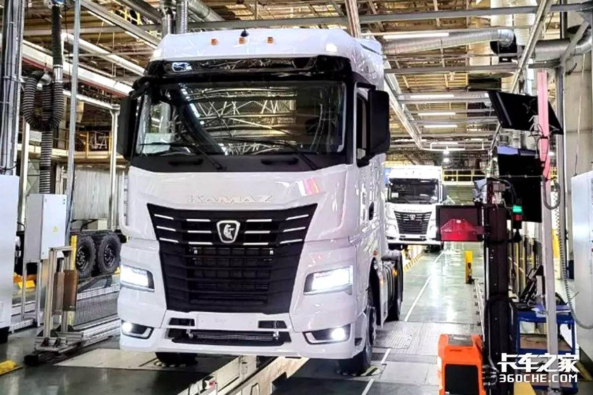 KAMAZ最新K5卡车“苏醒” 2月起产能提升 开始全面替代进口卡车