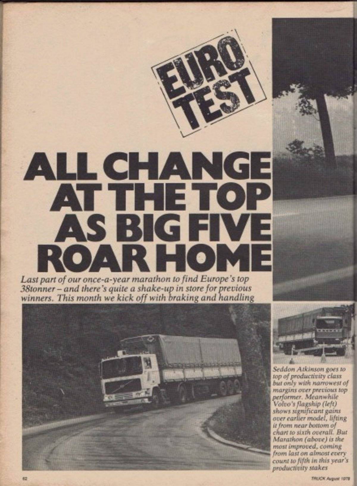 来自47年前的灵感 欧洲年度卡车发展史