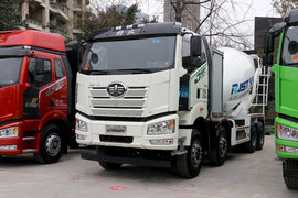 配350度大电池！ 解放J6P纯电搅拌车来了 绿色城建首选