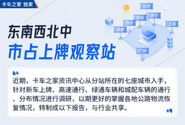 东南西北中市占上牌观察站:全国上牌-3
