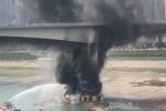 1死2伤!重庆黄花园大桥桥墩起火